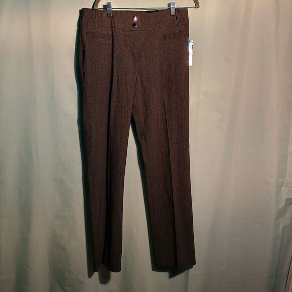 gray Dress Pants Women’s Size 14 NWT – Straight Leg Business Trousers - Picture 1 of 4